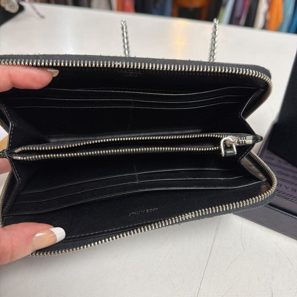 Prada Saffiano Leather Zip Around Wallet - Picture 4 of 4